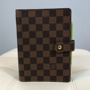 Louis Vuitton Damier Ebene Agenda MM